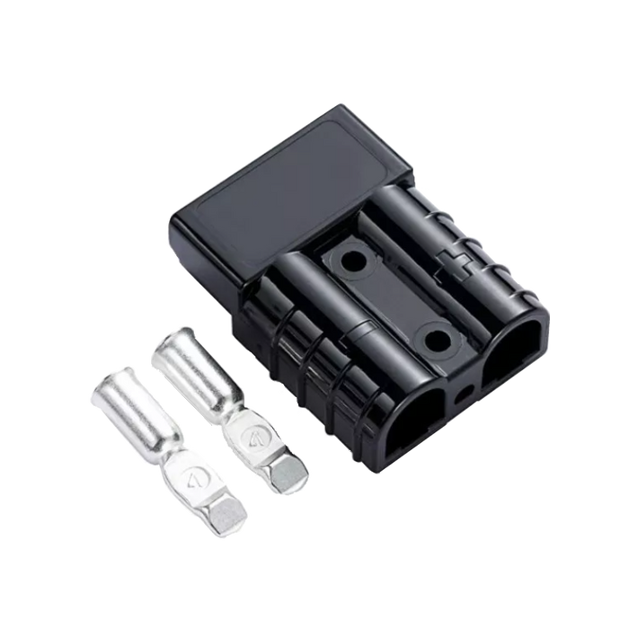 Anderson Connector Plug 50A Black Pins Suit 8mm2