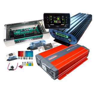 This unique 12V Electrical Kit includes all the essentials at a great kit price. The kit includes a BMS1230S3R Manager30 with RedVision Display from Redarc, their most popular DC-DC Charger, EGONs DC Hub Kit for making DIY installations as simple as possible, and the DC Hub Fuse Kit - all the essential fuses and holders you need for this installation along with some spares just in case! perthpro auto electric parts