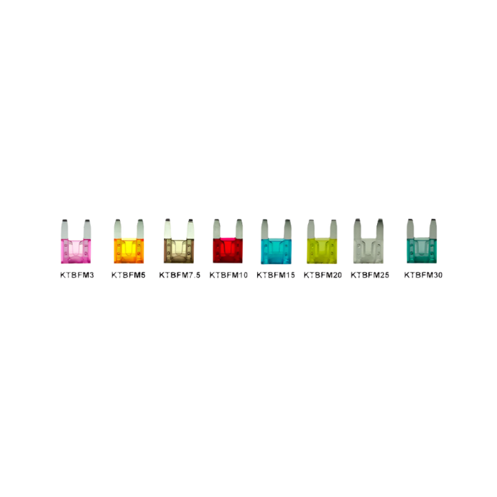 Series of Mini Blade Fuses