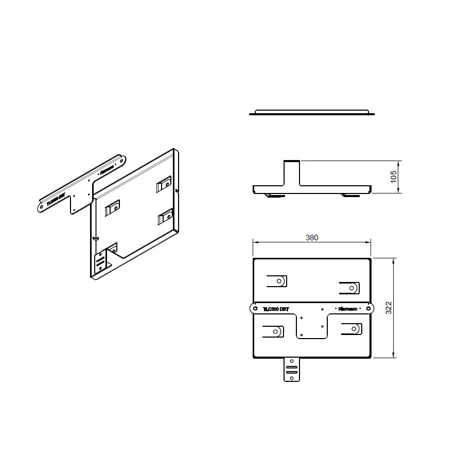 Toyota Land Cruiser 300 Series Dual Battery Tray