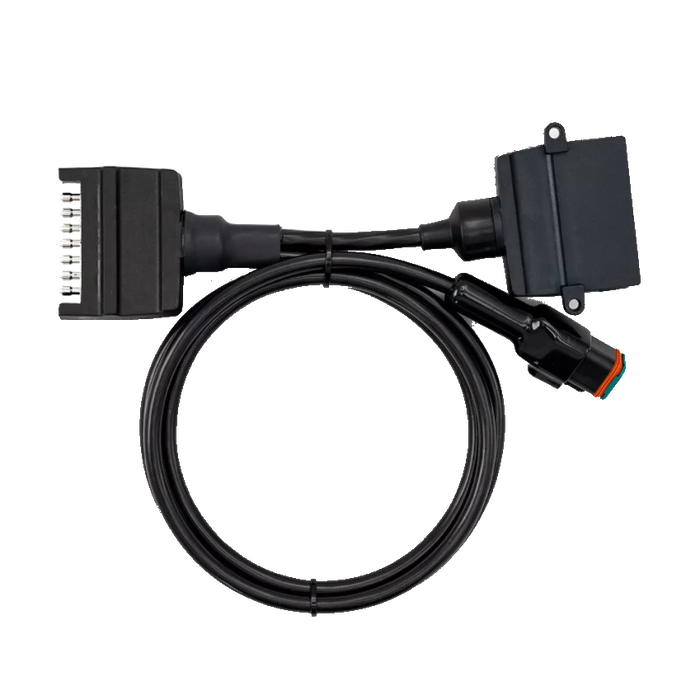 Flat 7pin to flat 7pin socket Elecbrakes Trailer Brake Controller Adapter