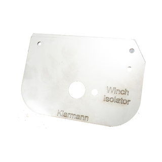 Toyota Landcruiser battery master switch on / off isolator mounting plate to suit VDJ FTV radiator fan shroud with integrated Mega fuse holder mounting holes.