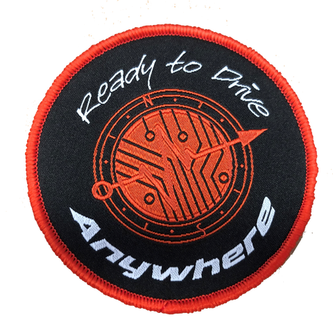 Ready to Drive Anywhere Velcro Patch