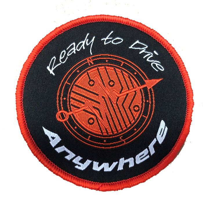 Ready to Drive Anywhere Velcro Patch
