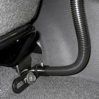 RAM POD 18" Vehicle Floor Mount with 18" Aluminum Rod and Round Plate | Phone Holders