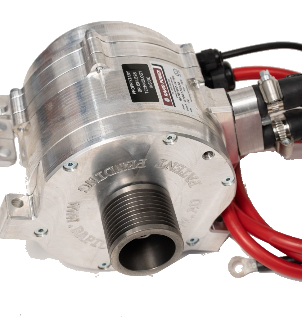 rp1btwc-14/150 79 Series Landcruiser Rapid Power Brushless Water-Cooled Alternator 14V 150A | Upgraded Alternators perth pro auto electric parts